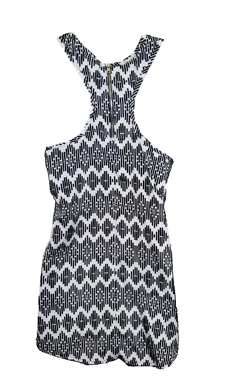 Sleeveless Diamond Tank Top