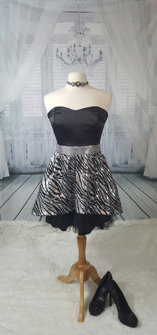 Evening Out Strapless Dress
