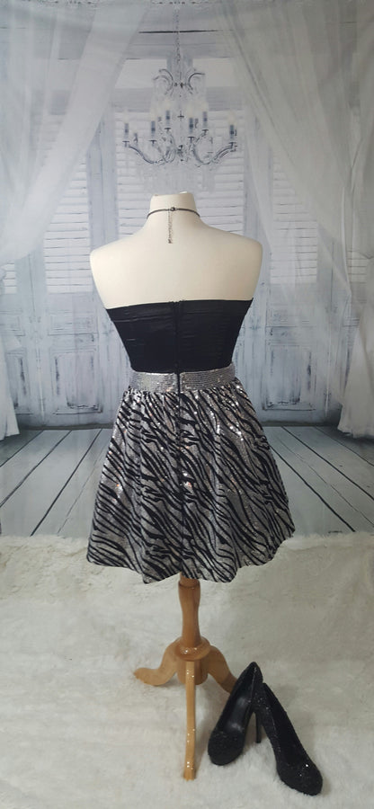 Evening Out Strapless Dress