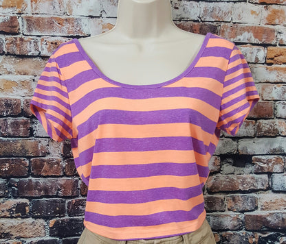 Purple Crop Top