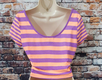 Purple Crop Top