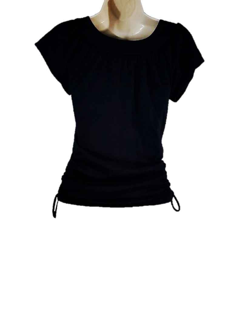 Short Sleeve/ Side Strings Top