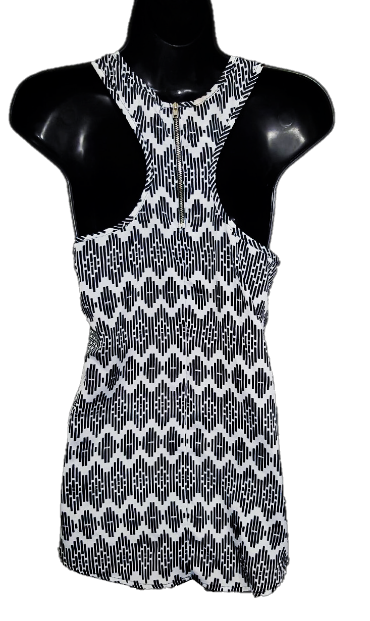 Sleeveless Diamond Tank Top