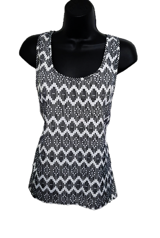 Sleeveless Diamond Tank Top