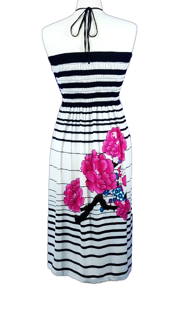 Summer Halter Maxi Dress