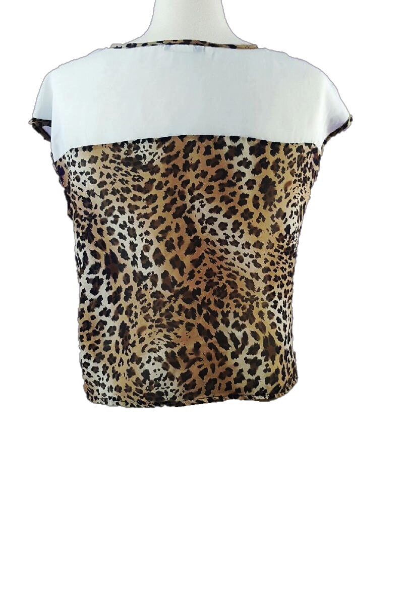 Cheetah Vintage Top