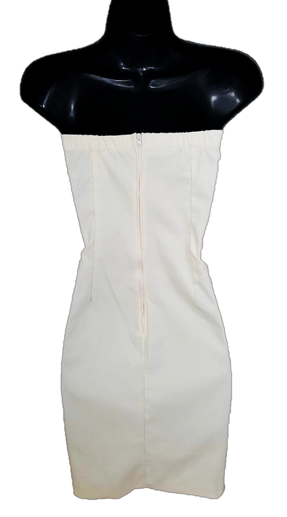 Cityscape Strapless Dress