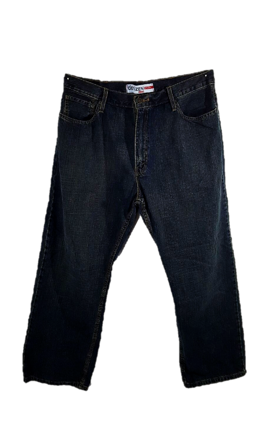 Guys Dark Wash Blue Jeans
