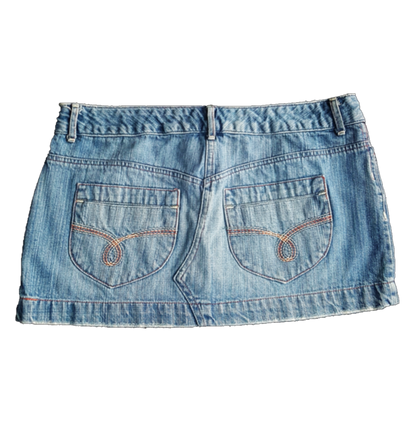Mini Denim Skirt