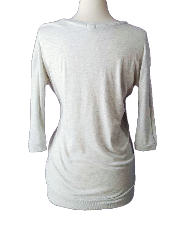 Double Cross Long Sleeve Top