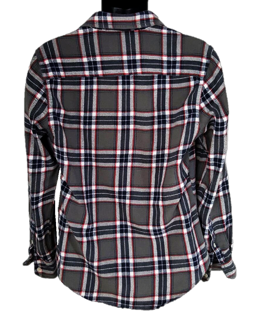 Buttoned Down Plaid Top