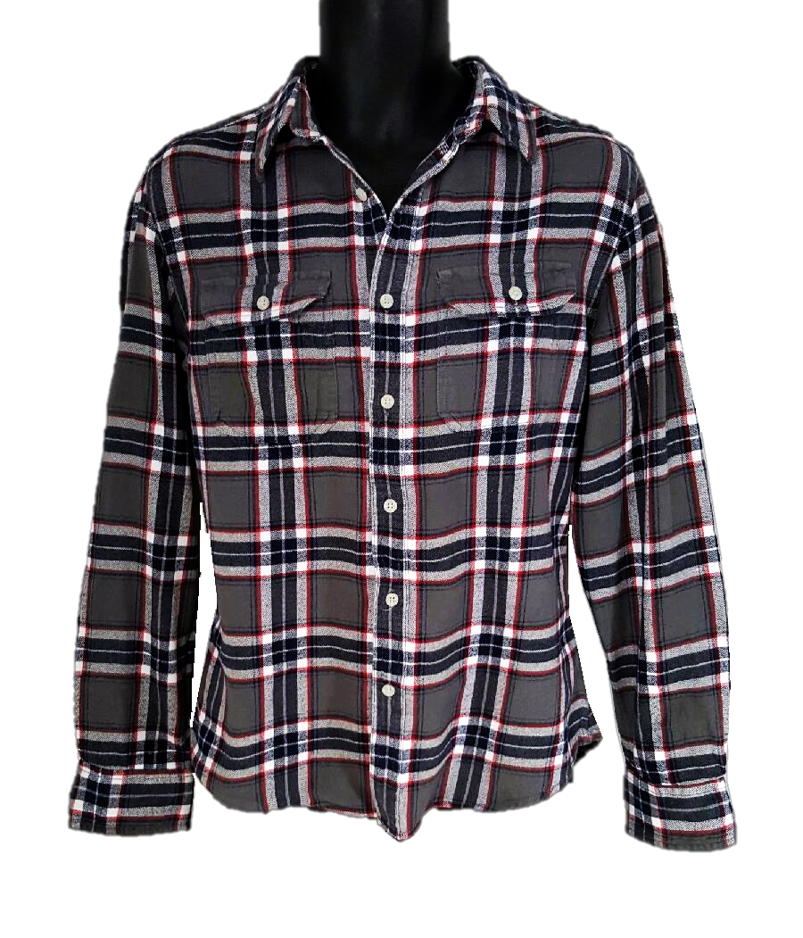 Buttoned Down Plaid Top