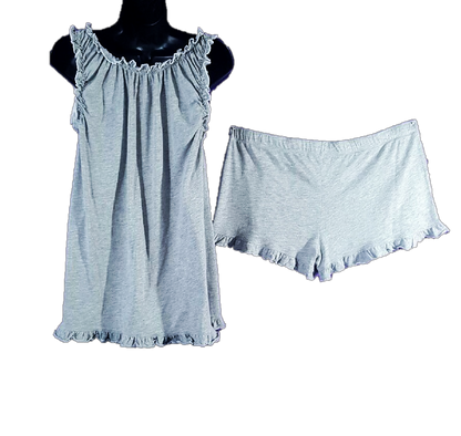 Sweetheart Ruffle Pajama Set