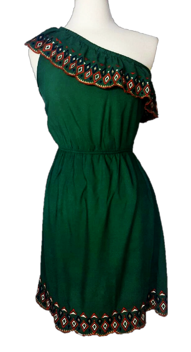 Off The Shoulder Ruffle Dress