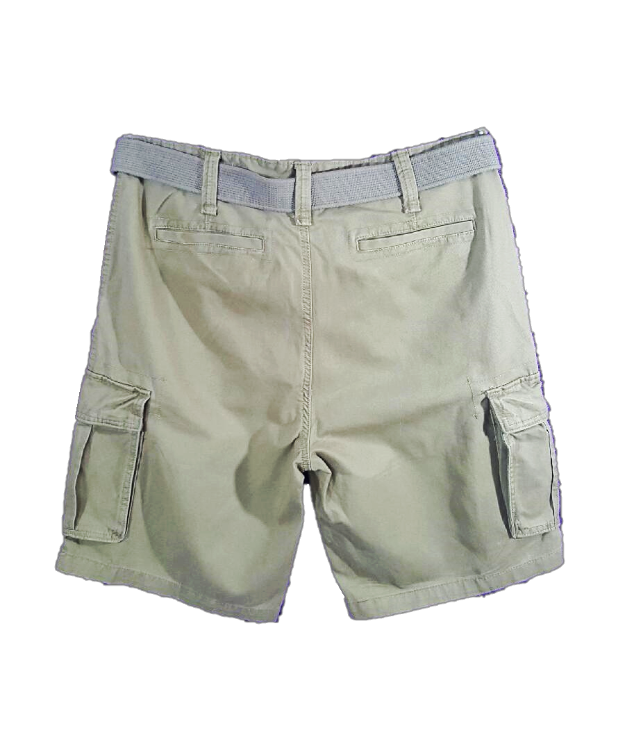 Khaki Cargo Shorts
