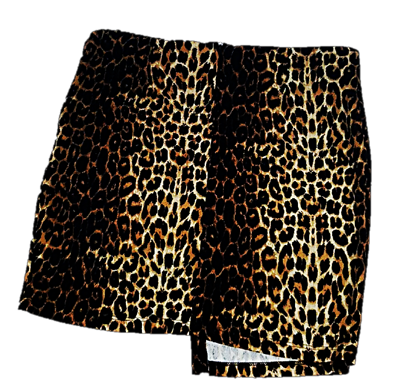 Leopard Chain Skirt