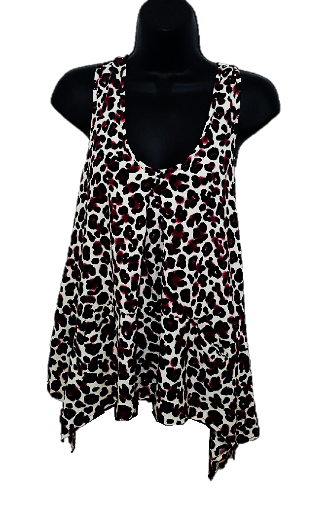 Leopard Racer Back