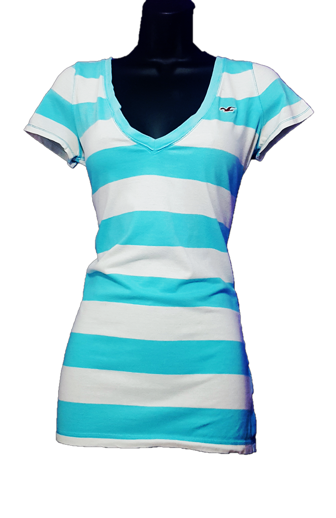 Hollister Sea Breeze V-Neck Top