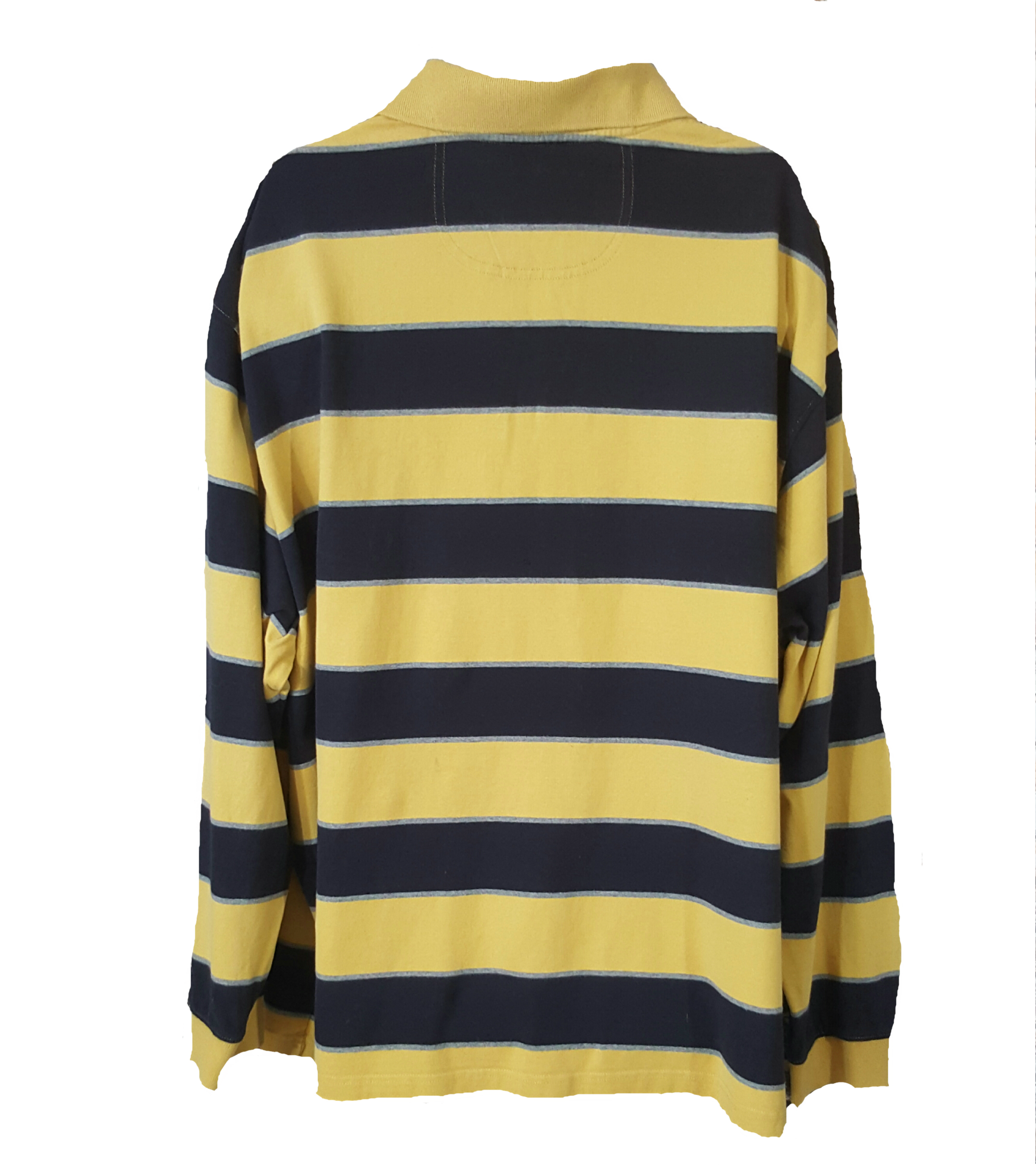 Guys Long Sleeve Pullover - Yellow