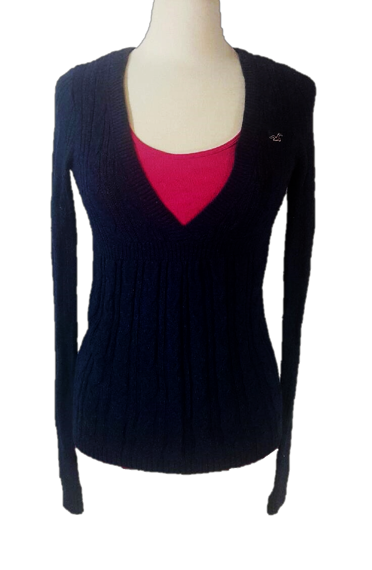 Hollister Low V-Neck Top