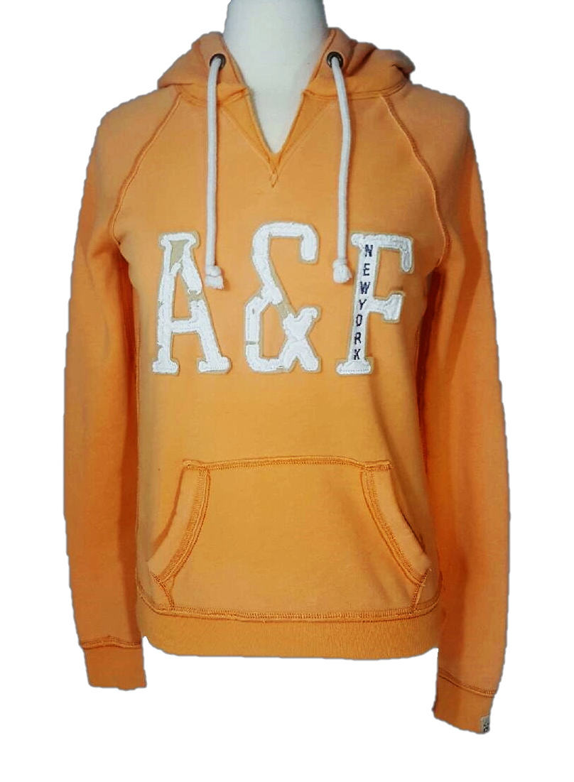 Orange A&F Hoodie