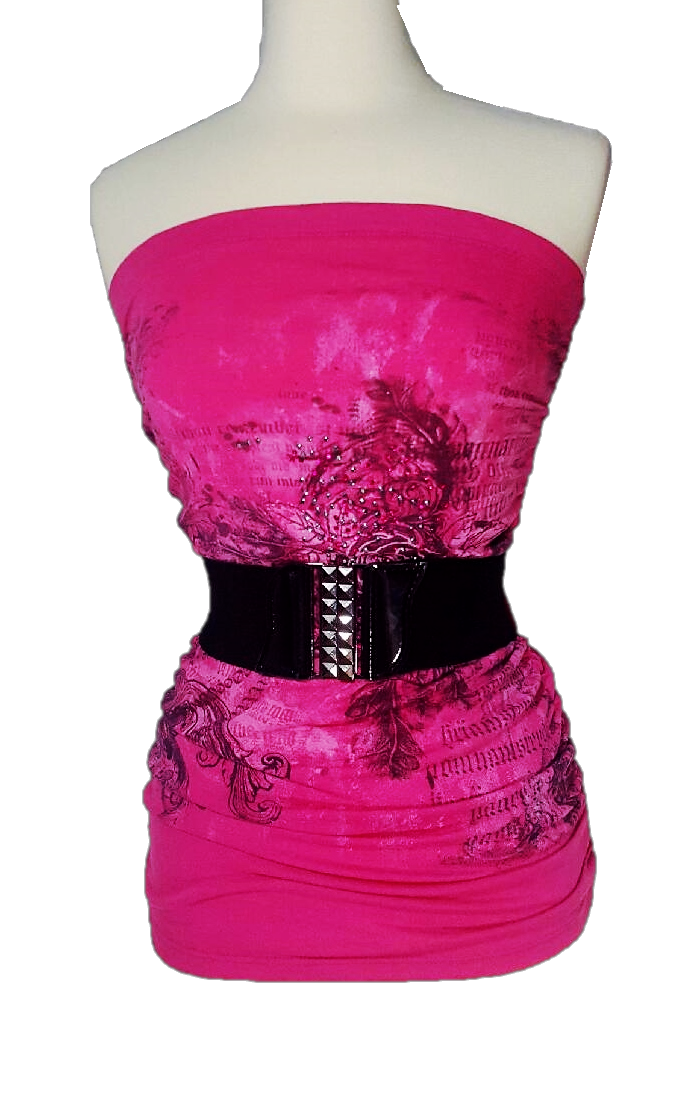 Strapless Pink