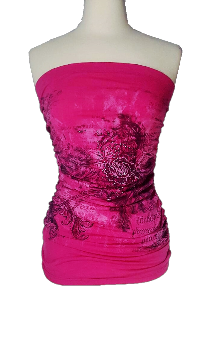 Strapless Pink