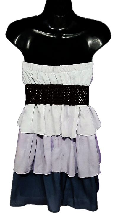 Ombre Strapless Dress