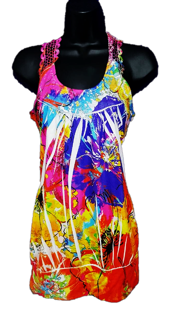 Halter Style Floral Top