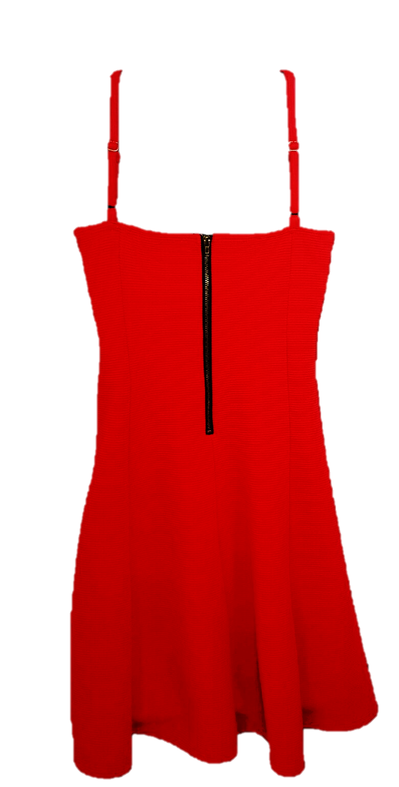 Red Strappy Dress