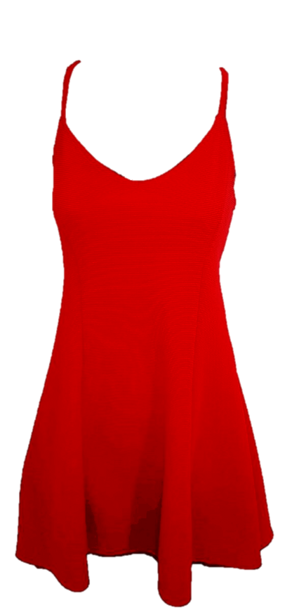 Red Strappy Dress