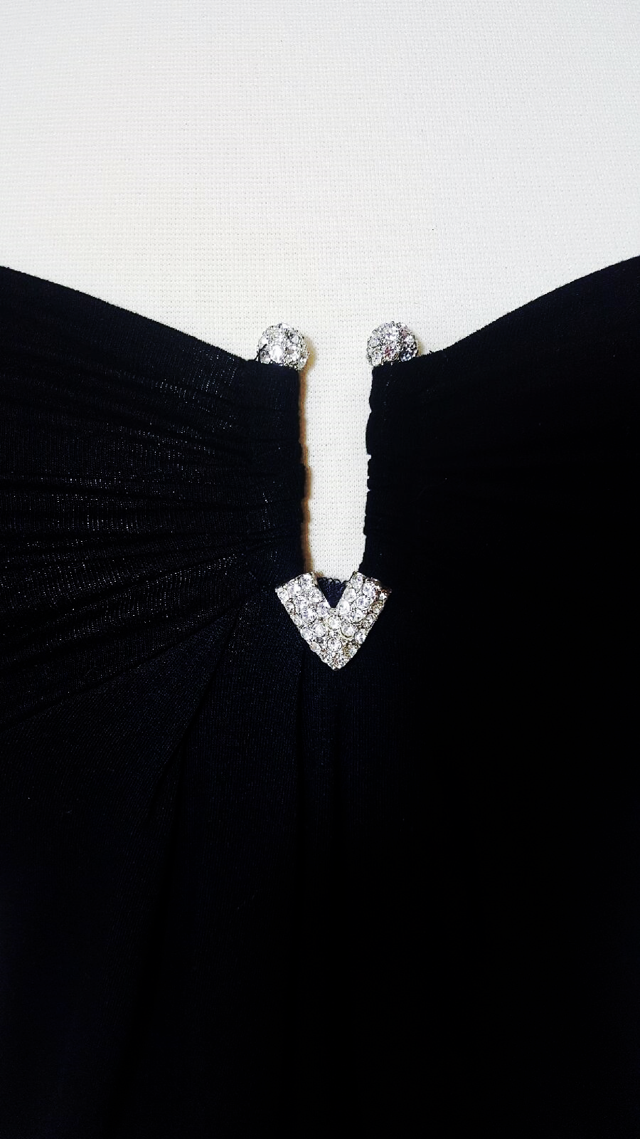 Rhinestone Black Top