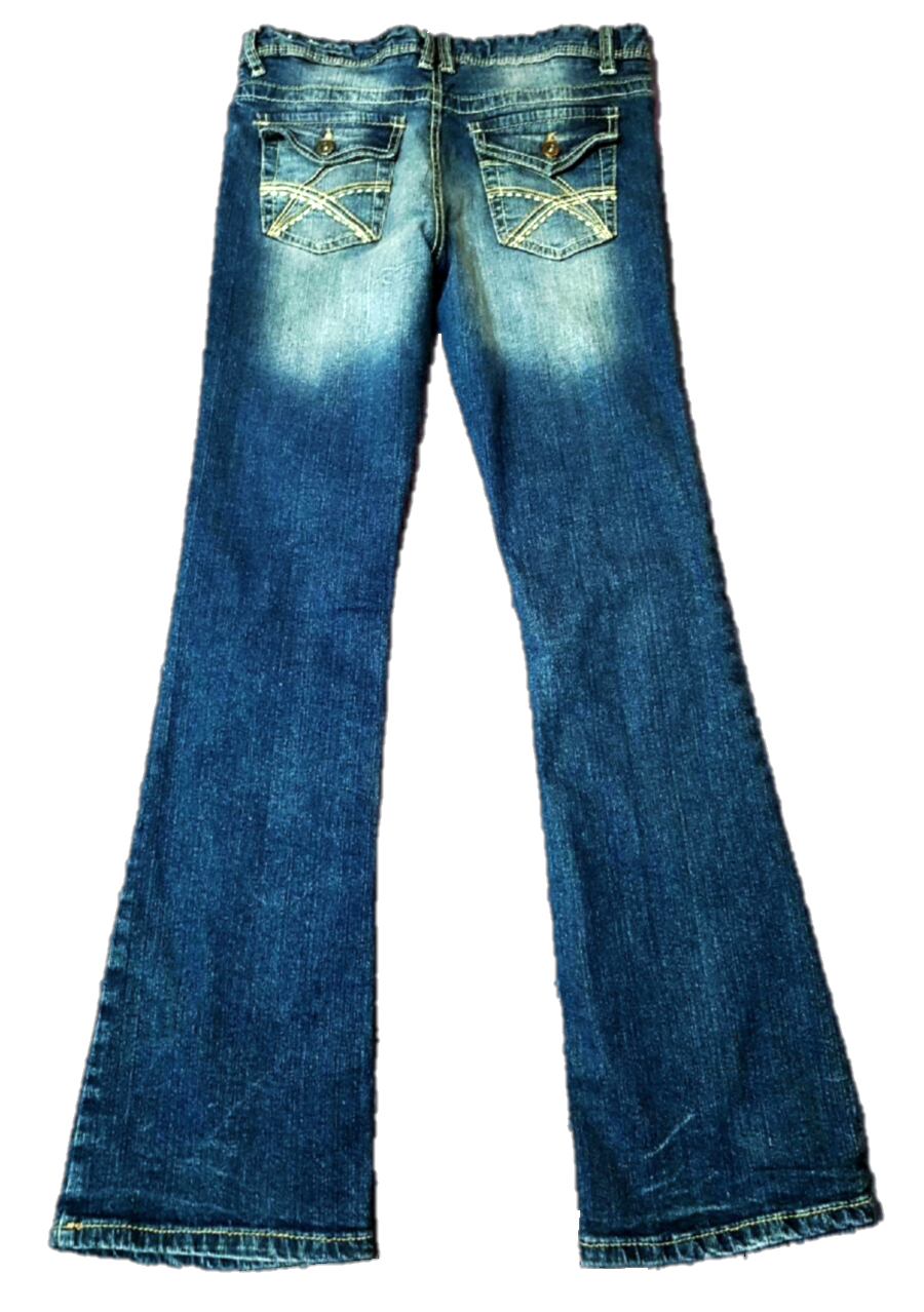 Rue21 Medium Wash Faded Jeans