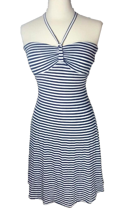 Striped Halter Dress
