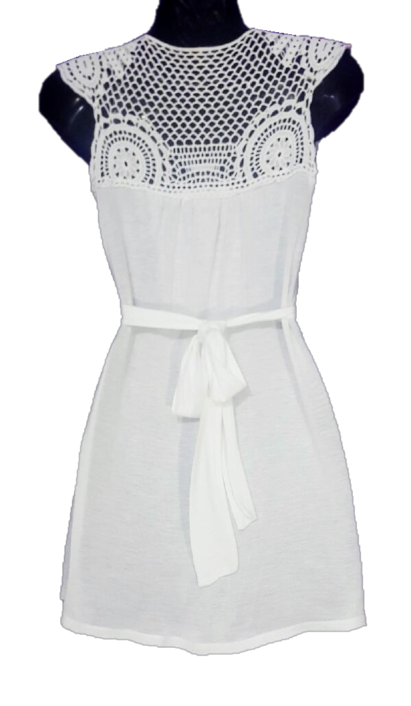 Lace Back Tank Top